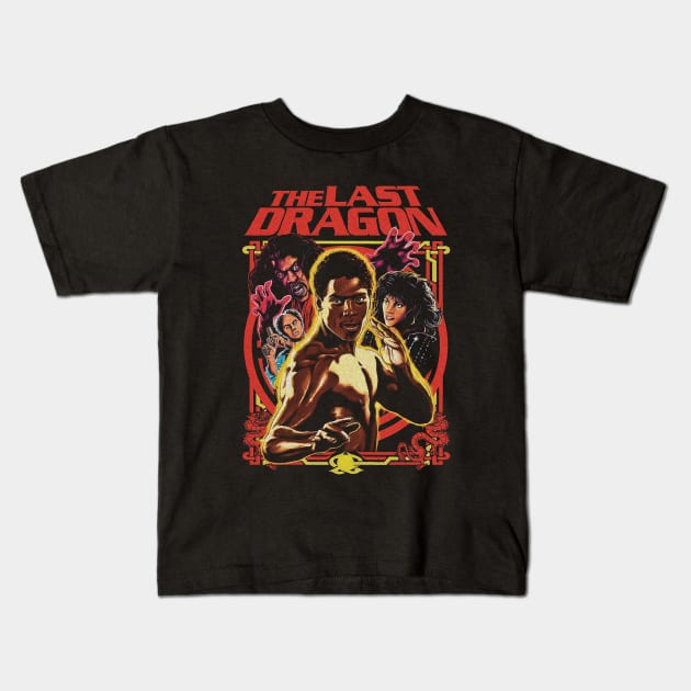 The Last Dragon Kids T-Shirt by tngrdeadly